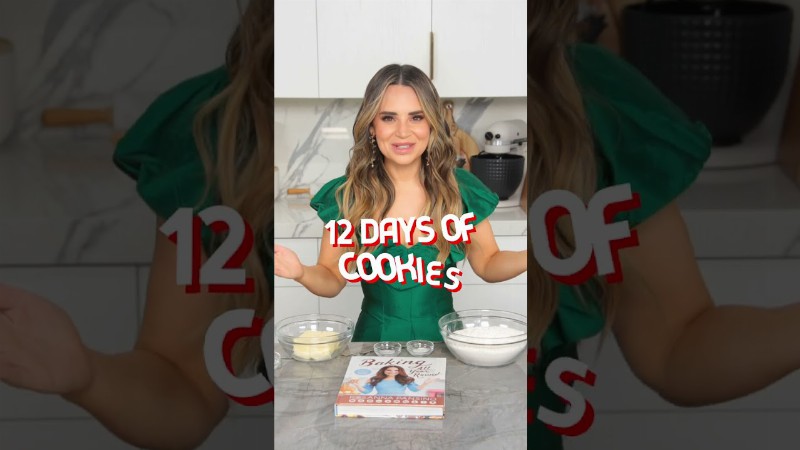 12 Days Of Cookies! Day 3: Present Surprise Cookies! #shorts #food #recipe #baking #christmas