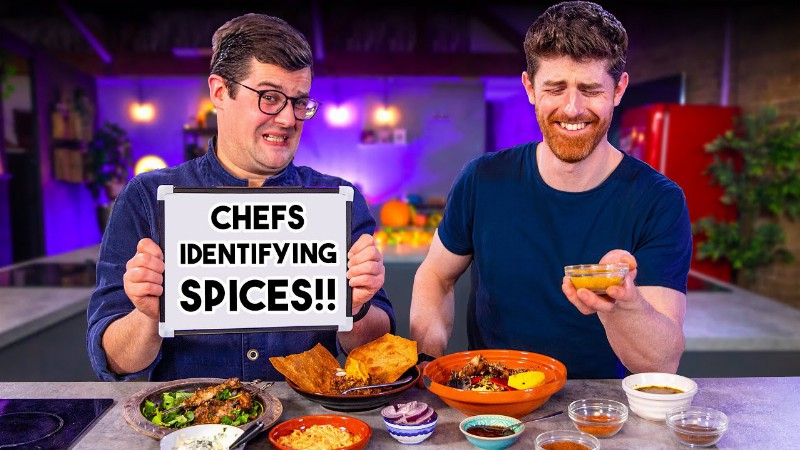 2 Chefs Try To Identify Spices By Taste : Sorted Food
