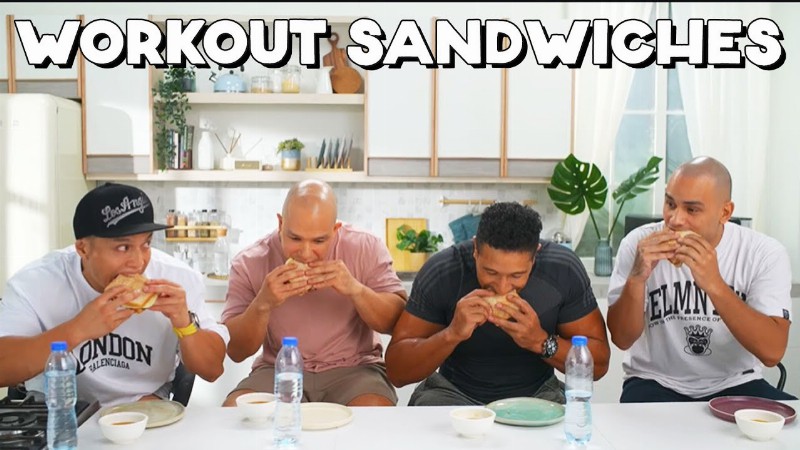 3 Meal Prep Sandwiches For Muscle Gains By Erwan (w/ Kiko Matos Eruption Arnold Aninion & Anton)