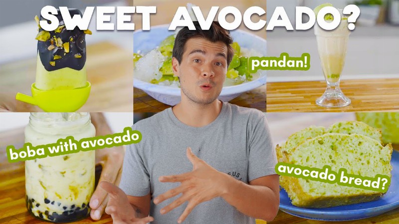 6 Sweet Avocado Recipes You Should Try