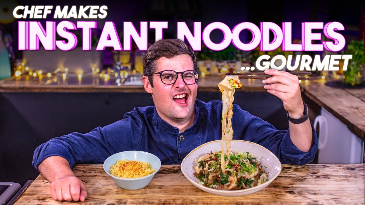 A Chef Makes Instant Noodles Gourmet!! : Sortedfood