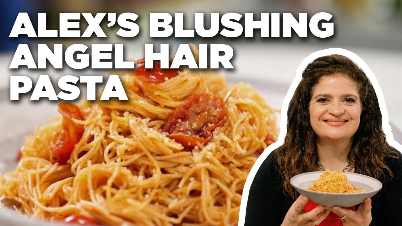 image 0 Alex Guarnaschelli's Blushing Angel Hair Pasta : The Kitchen : Food Network