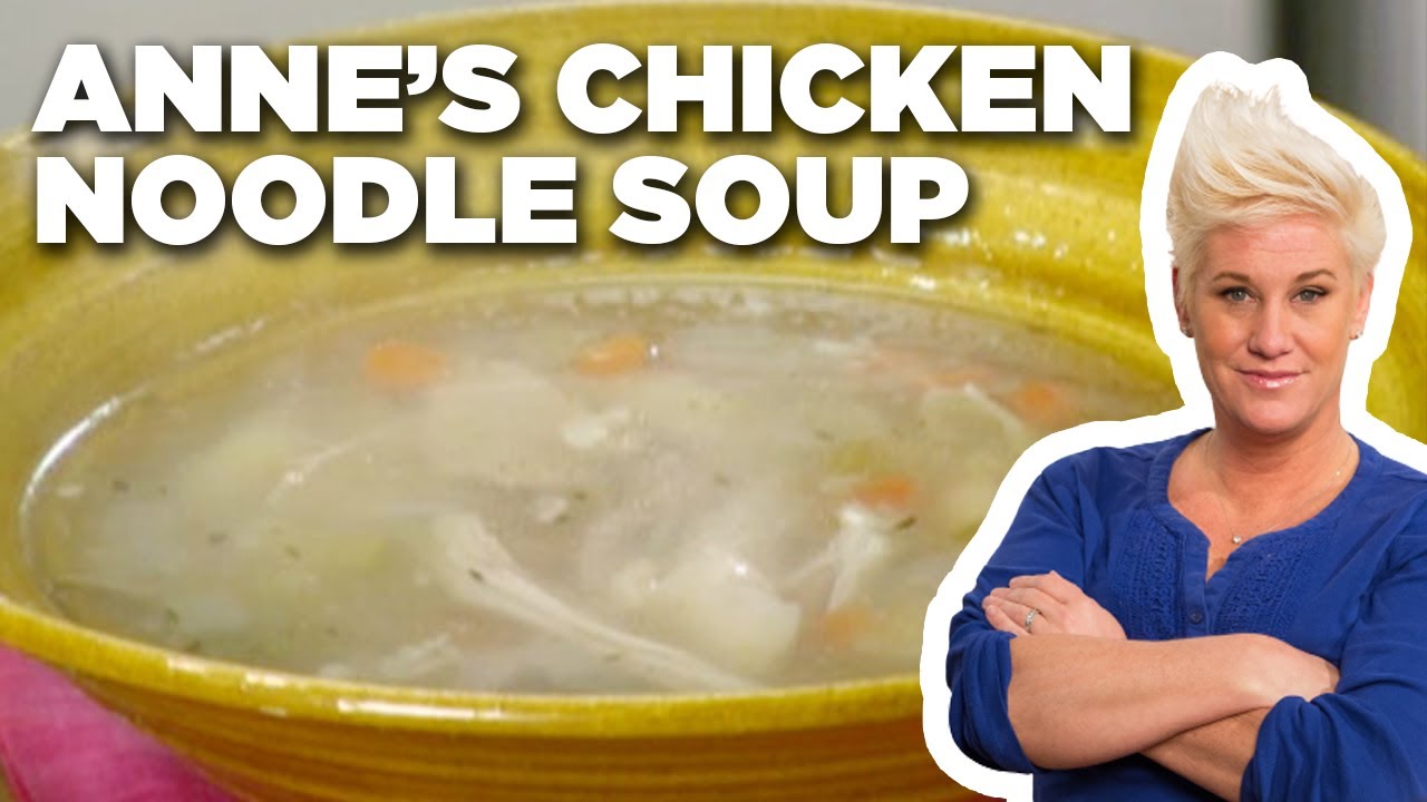 image 0 Anne Burrell's Chicken Noodle Soup : Secrets Of A Restaurant Chef : Food Network
