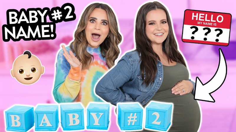 Baby #2 Name Reveal!! Baby Name Reveal Surprise Tiny Cakes! W/ My Sister!