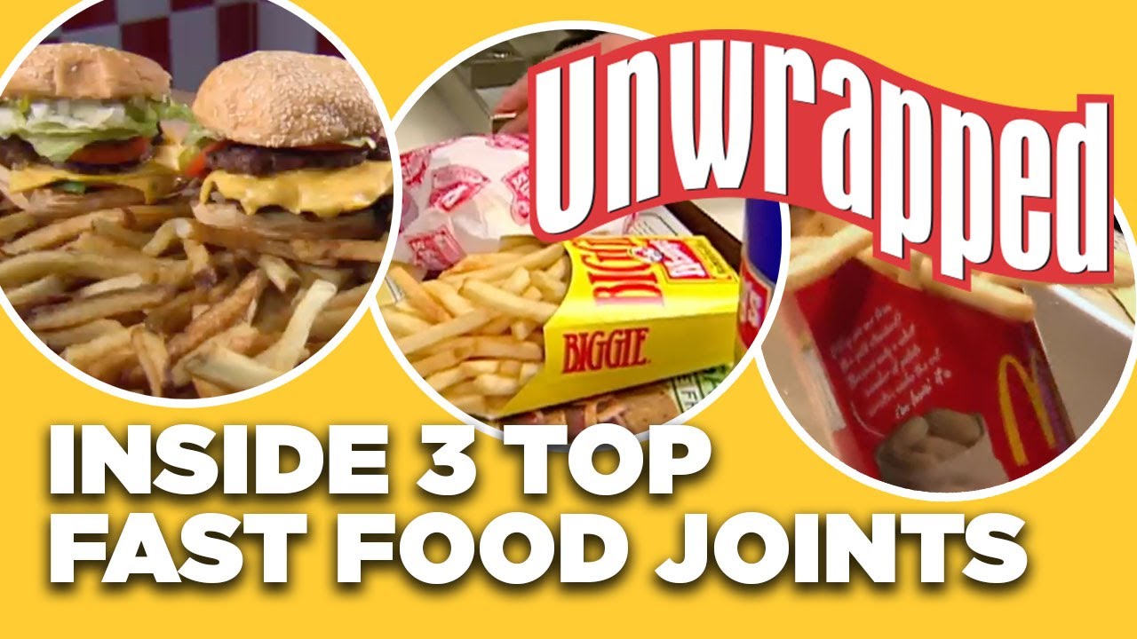 Behind-the-scenes At 3 Top Fast-food Burger Joints : Unwrapped : Food Network