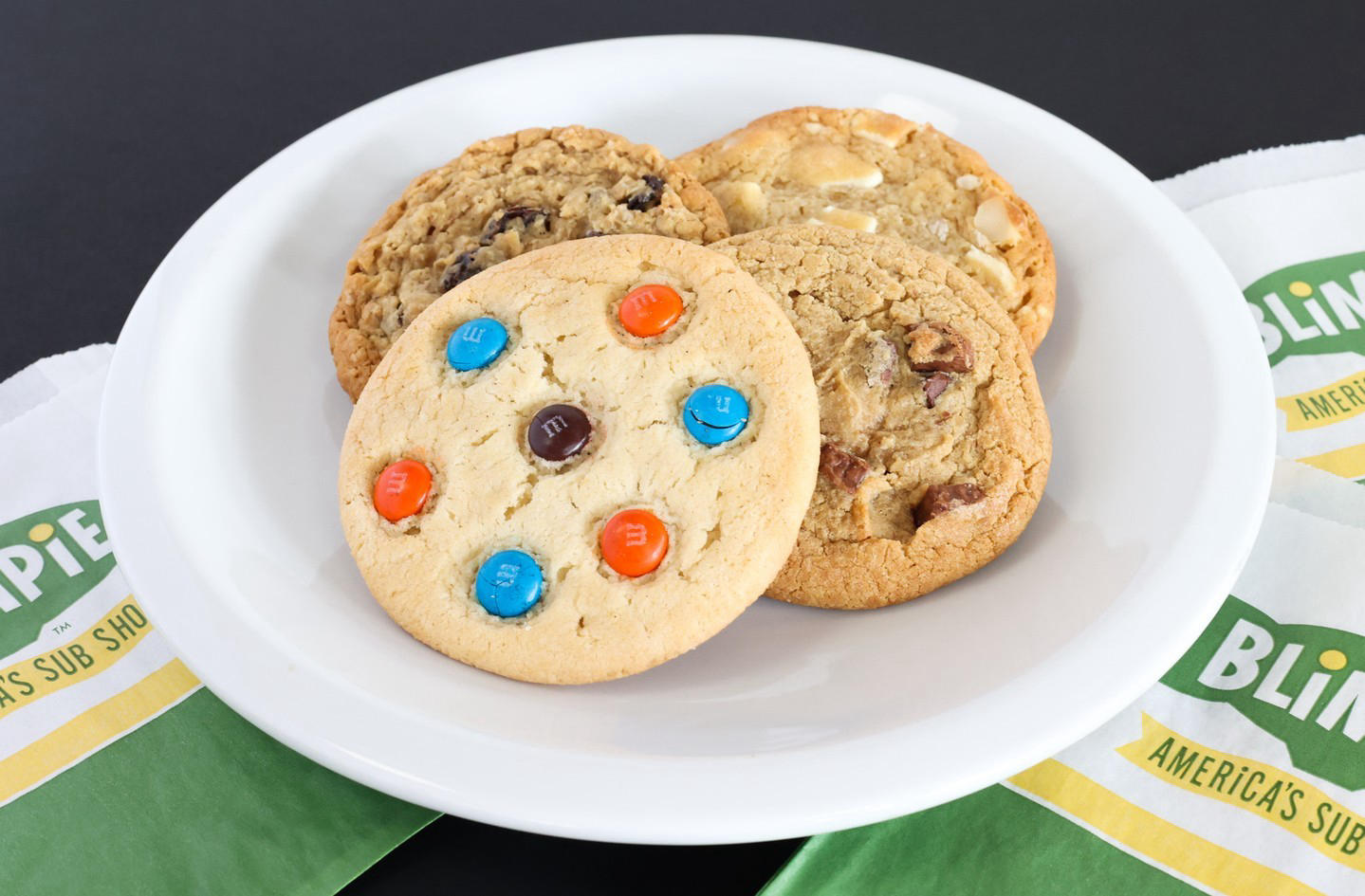 image  1 Blimpie - Pairing our fresh baked cookies with your sub