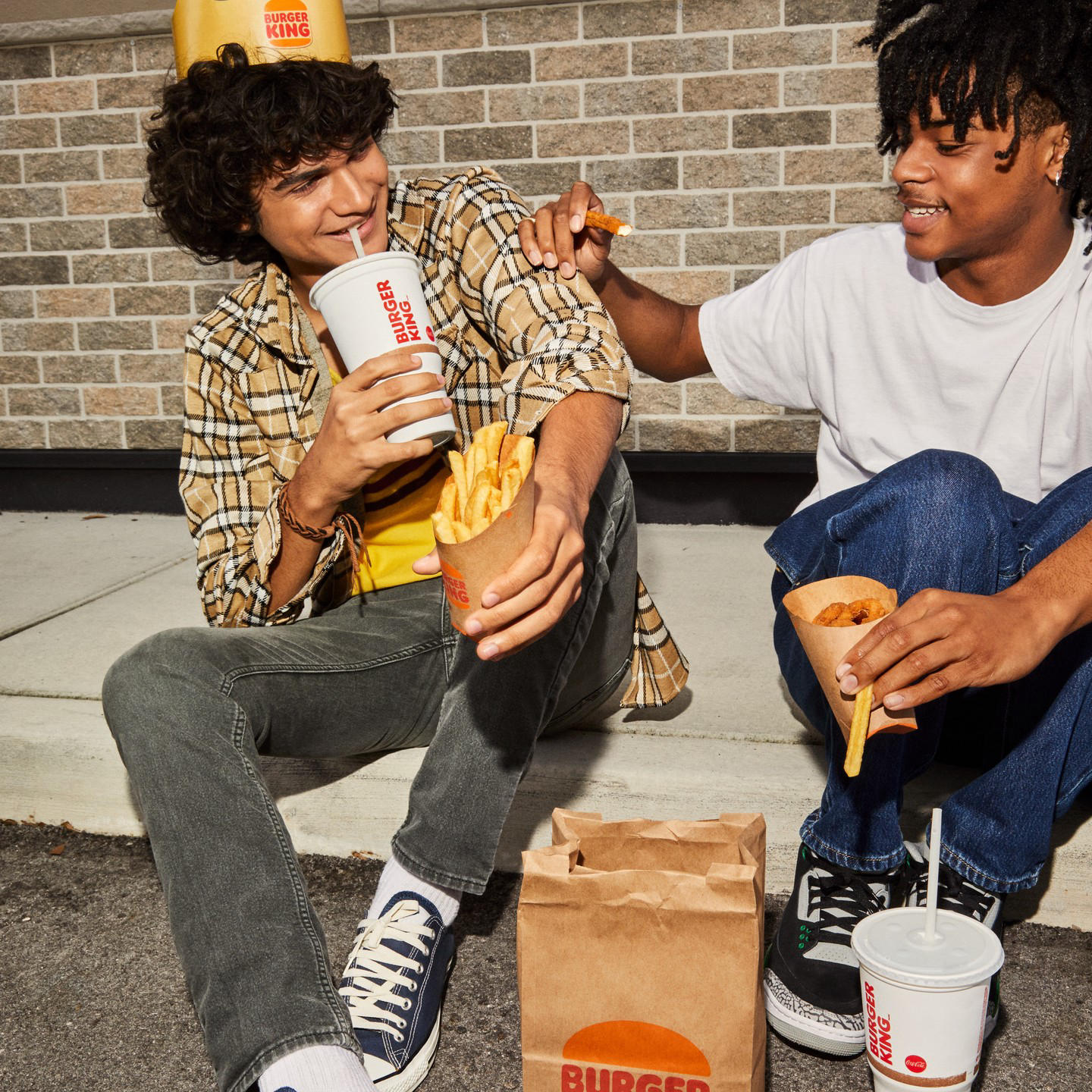 Burger King - even a king’s gotta share