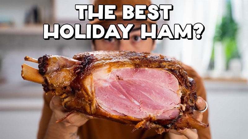 image 0 Can You Make A Quick Christmas Ham? With Erwan Heussaff