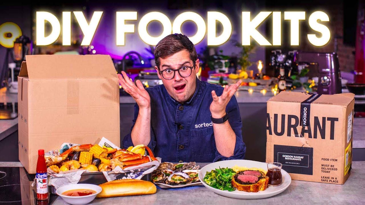 Chef And Normals Review Diy Food Kits Vol.9 (ft. Gordon Ramsay’s Beef Wellington Kit) : Sortedfood