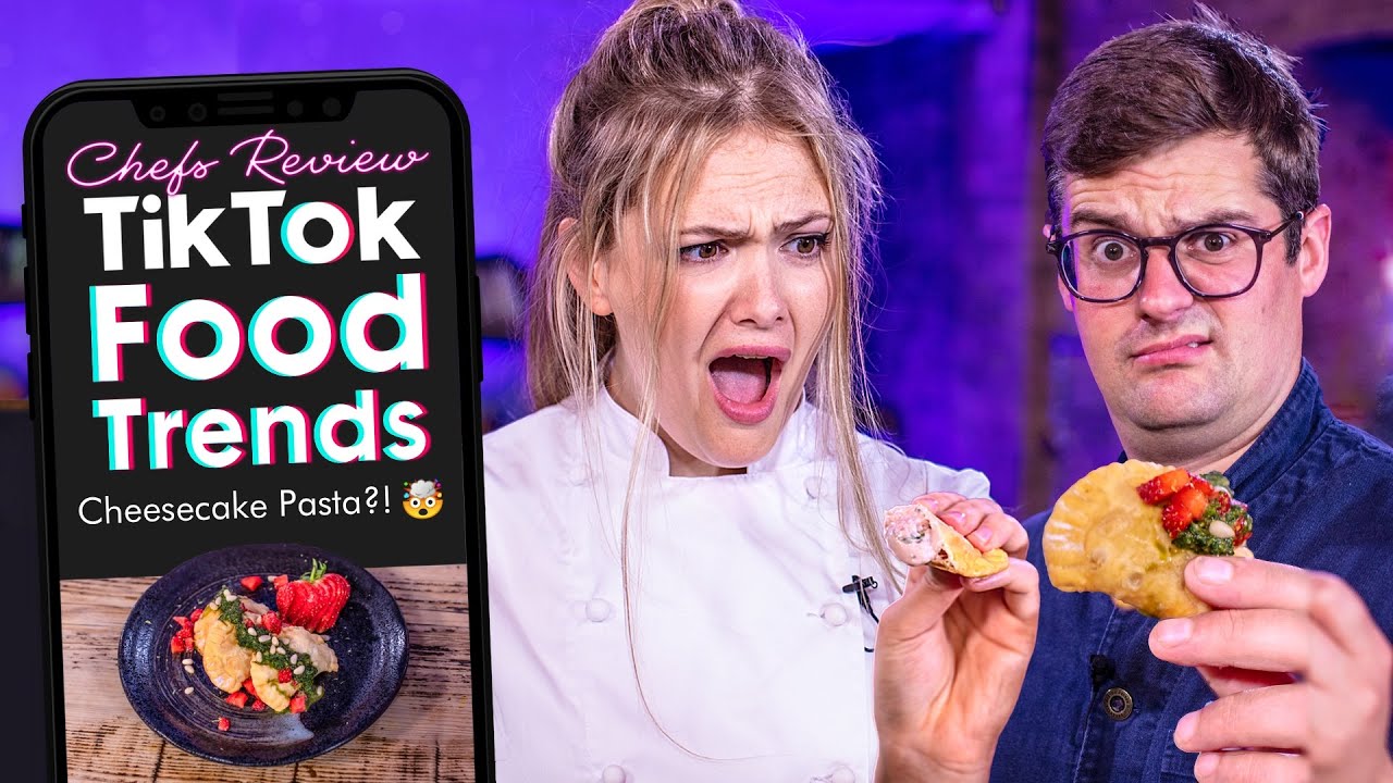 Chefs Test And Review Tiktok Food Trends! Ft. Poppycooks : Sortedfood