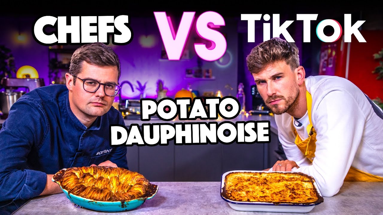 image 0 Chefs Vs Tiktok: The Best Dauphinoise Potatoes!! : Sortedfood
