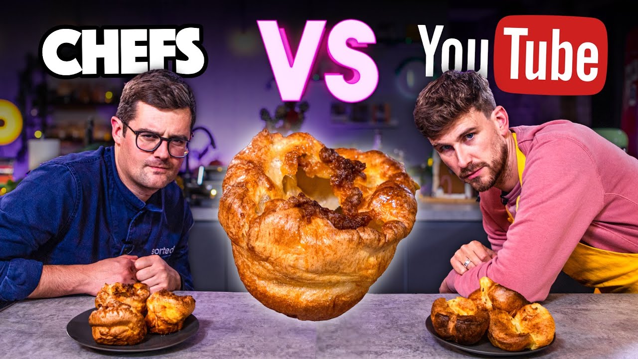 image 0 Chefs Vs Youtube: The Best Yorkshire Puddings!! : Sortedfood