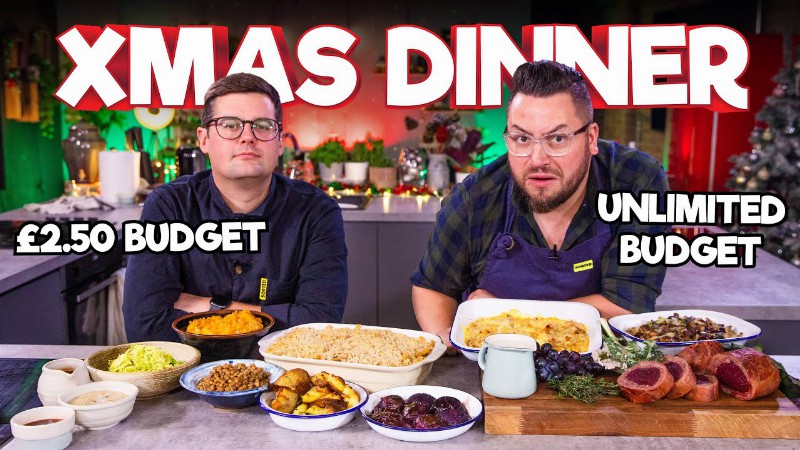 image 0 Christmas Dinner Budget Battle : Chef (£2.50) Vs Normal (unlimited)