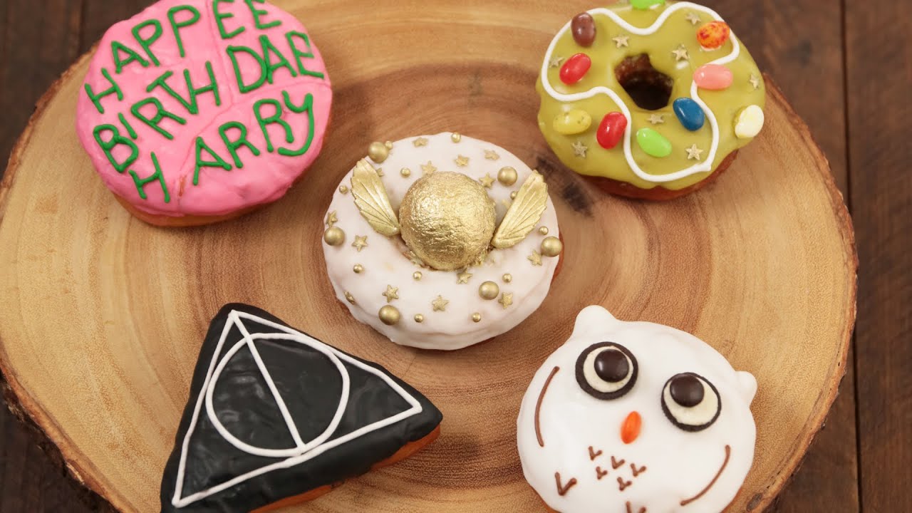 image 0 Easy Harry Potter Donuts - Nerdy Nummies