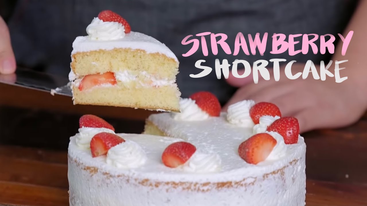 Fluffy Japanese Strawberry Shortcake (easy Recipe)