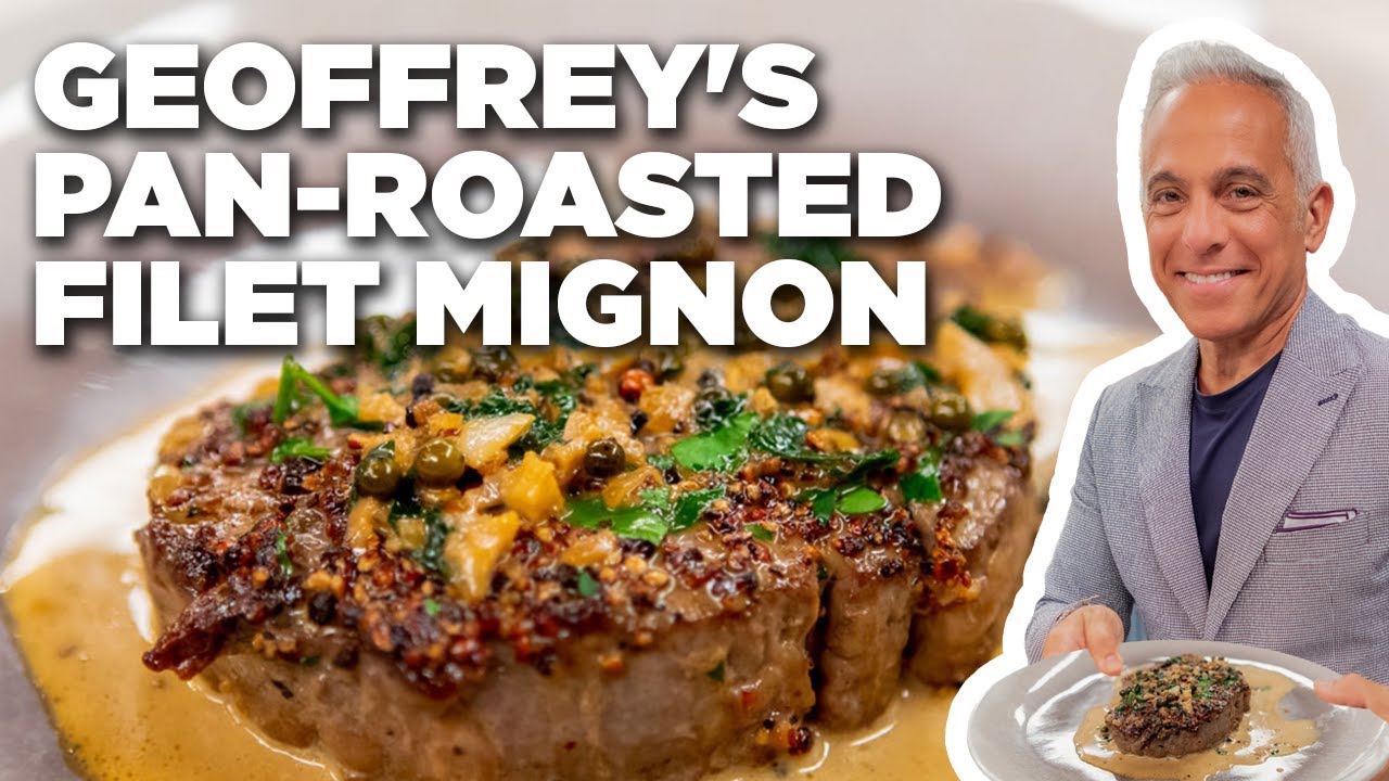 Geoffrey Zakarian's Pan-roasted Filet Mignon : The Kitchen : Food Network