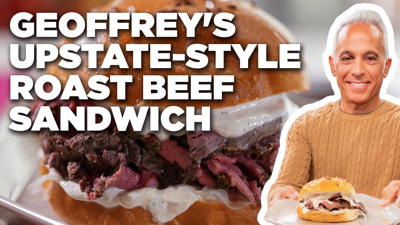 Geoffrey Zakarian's Upstate-style Roast Beef Sandwich : The Kitchen : Food Network