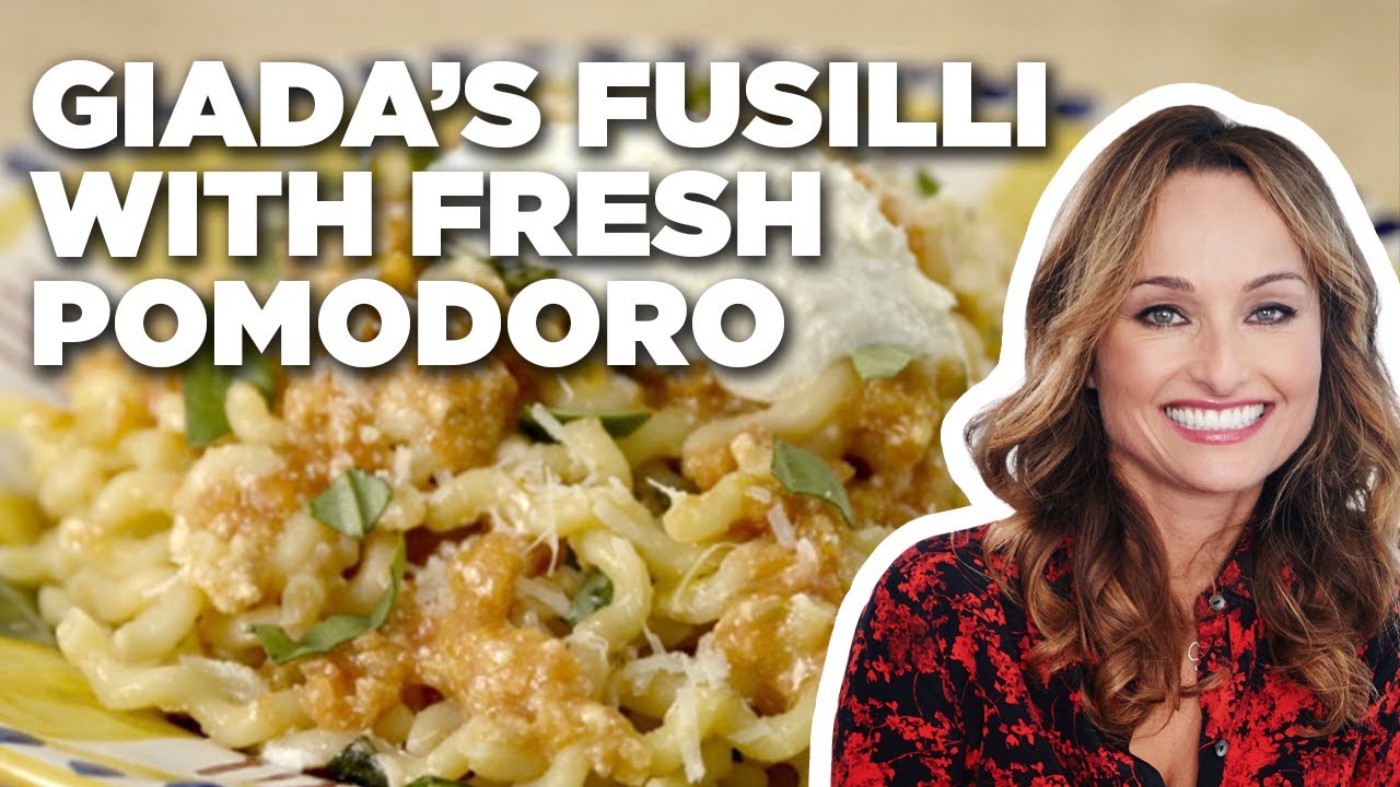 image 0 Giada De Laurentiis' Fusilli With Fresh Pomodoro : Giada In Italy : Food Network