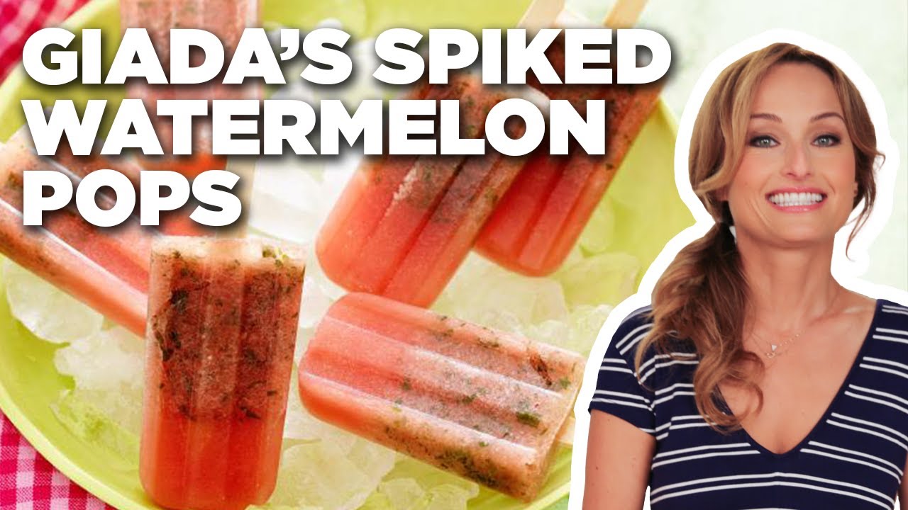image 0 Giada De Laurentiis' Spiked Watermelon Pops : Giada At Home : Food Network