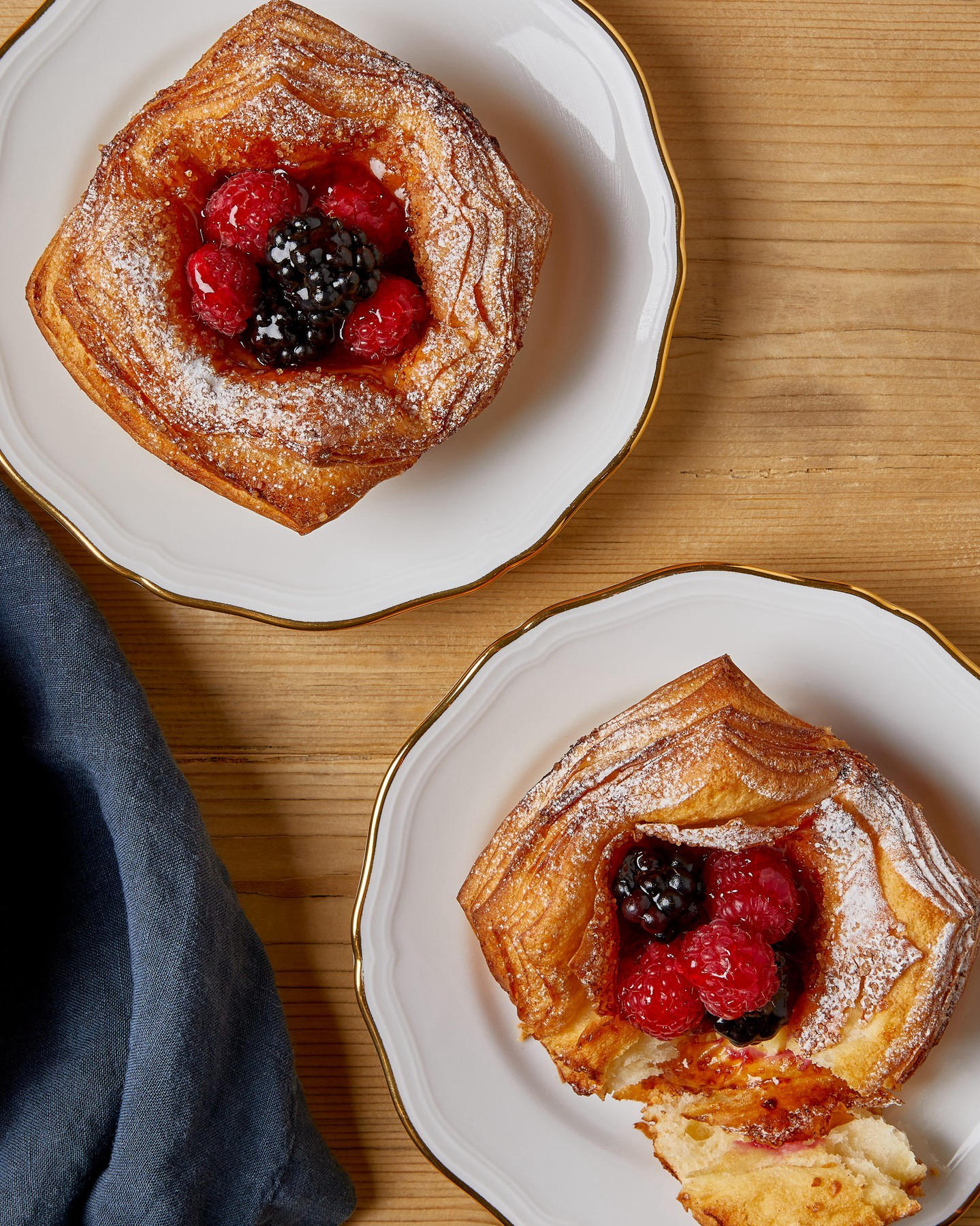 Harrods Food - Break through the flaky outer layers of this Hedgerow Danish and you’ll find a soft c