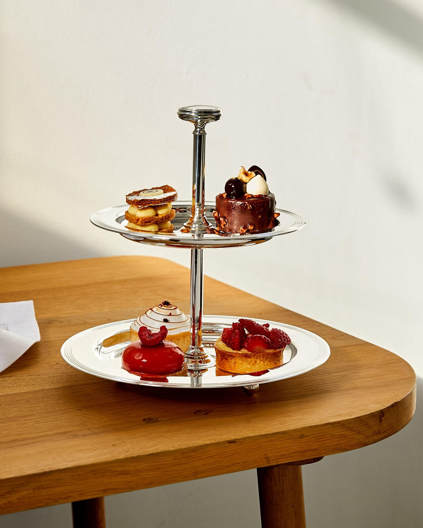 image  1 Harrods Food - The ritual of afternoon tea is as much about setting the scene as it is pouring the t