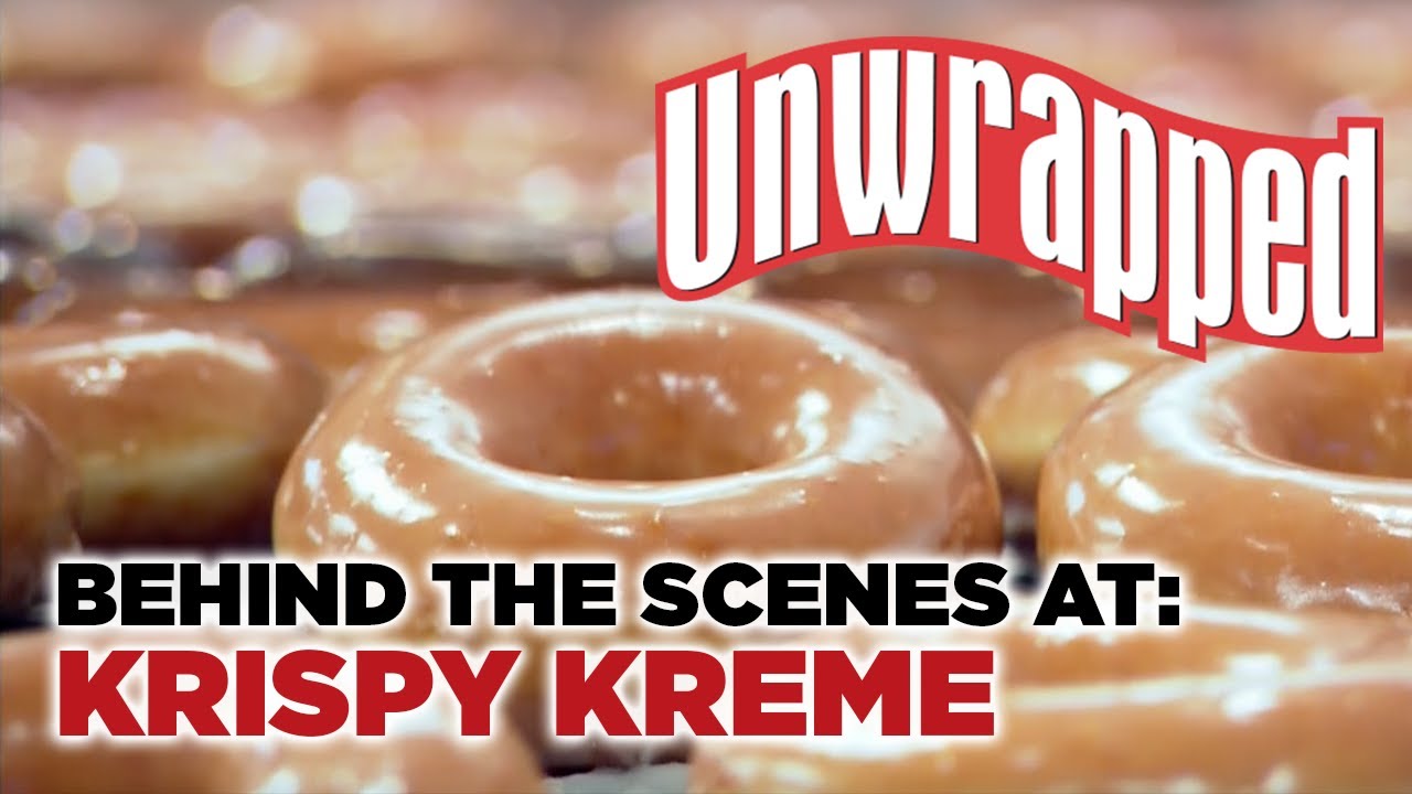 How Krispy Kreme Doughnuts Are Made : Unwrapped : Food Network