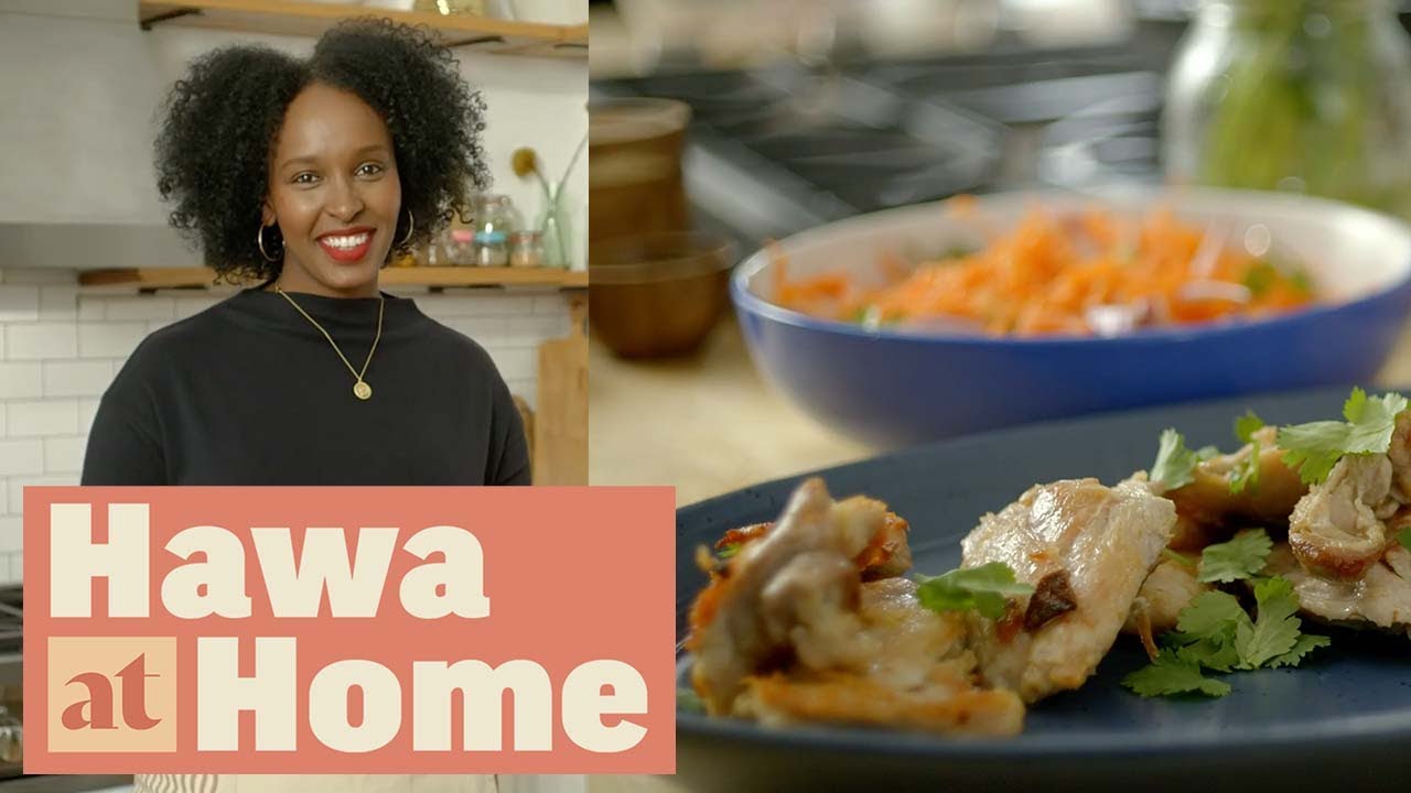 image 0 How To Make Chicken Thighs With Garlic Ginger And Coconut Oil : Hawa At Home : Food Network