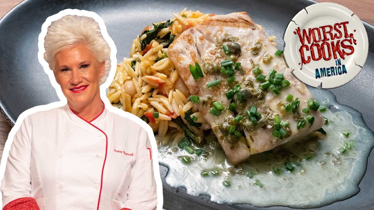 How To Make Grilled Mahi-mahi With Anne Burrell : Worst Cooks In America : Food Network