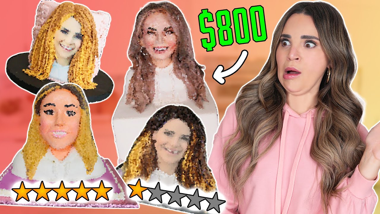 I Paid Bakeries $800 Each To Bake My Face!