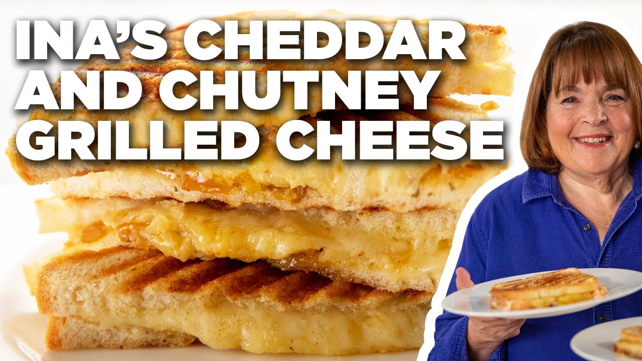 image 0 Ina Garten's Cheddar & Chutney Grilled Cheese : Barefoot Contessa : Food Network