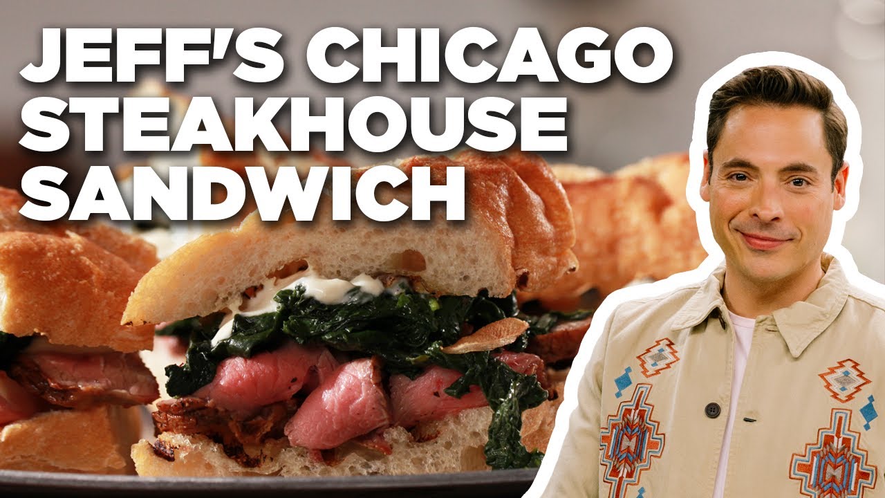 Jeff Mauro's Chicago Steakhouse Sandwich : The Kitchen : Food Network