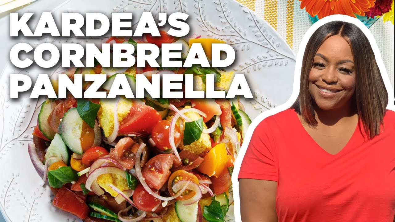 image 0 Kardea Brown's Cornbread Panzanella : Delicious Miss Brown : Food Network
