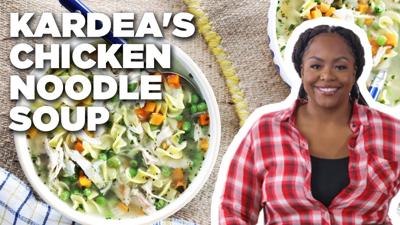 Kardea Brown's Homestyle Chicken Noodle Soup ​: Delicious Miss Brown : Food Network