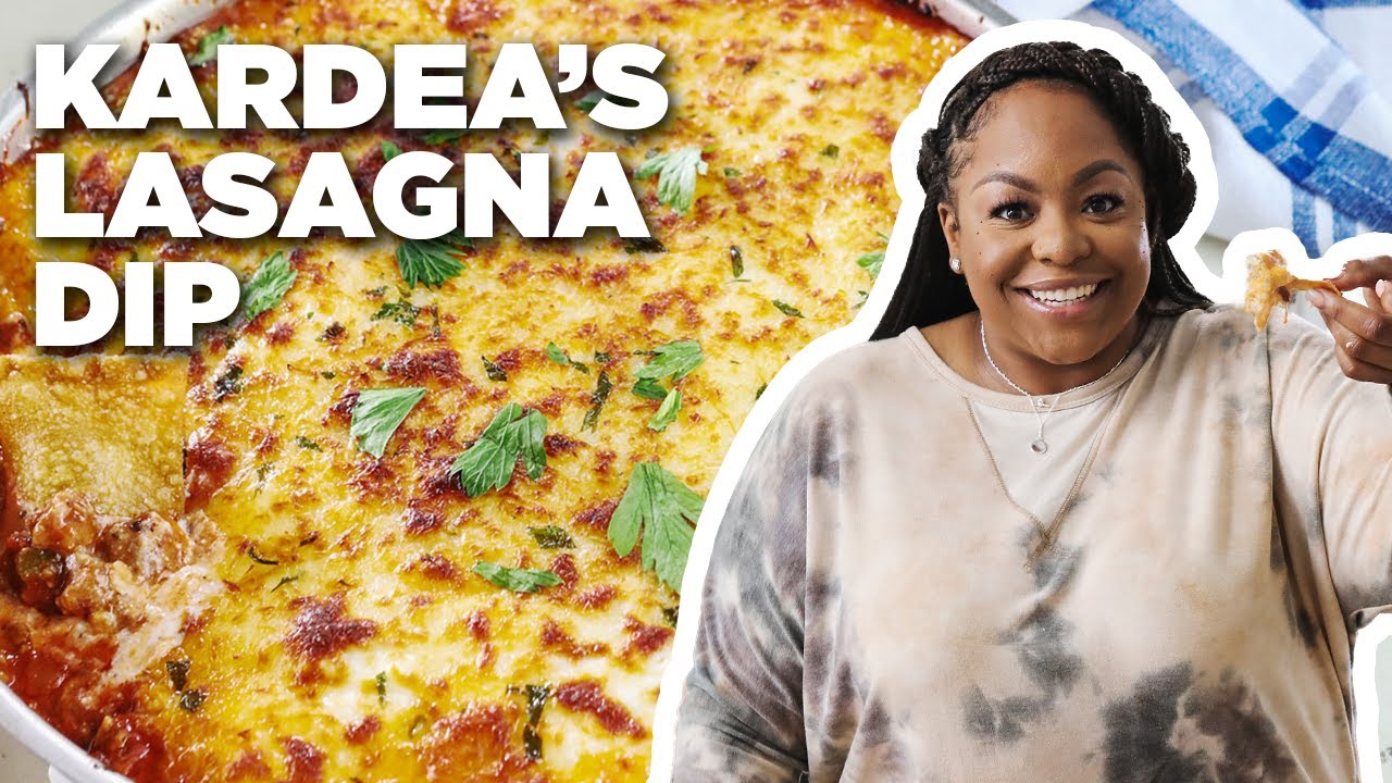 image 0 Kardea Brown's Lasagna Dip : Delicious Miss Brown : Food Network