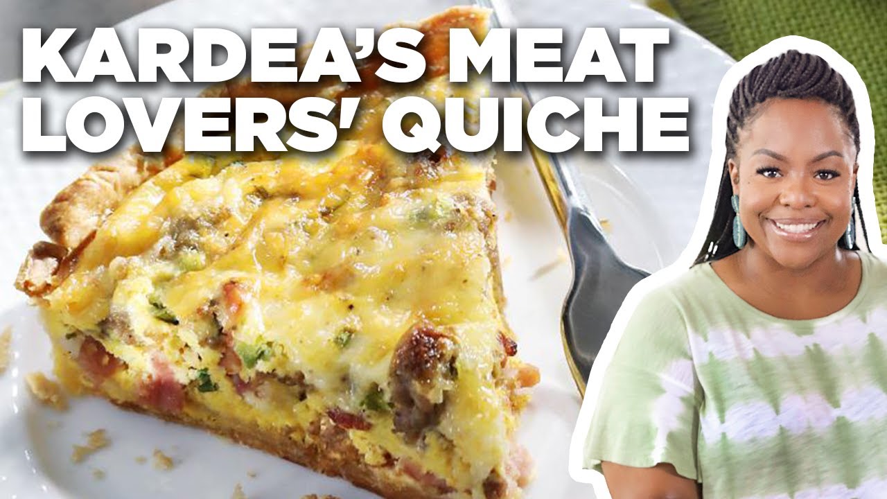 Kardea Brown's Meat Lovers' Quiche ​: Delicious Miss Brown : Food Network