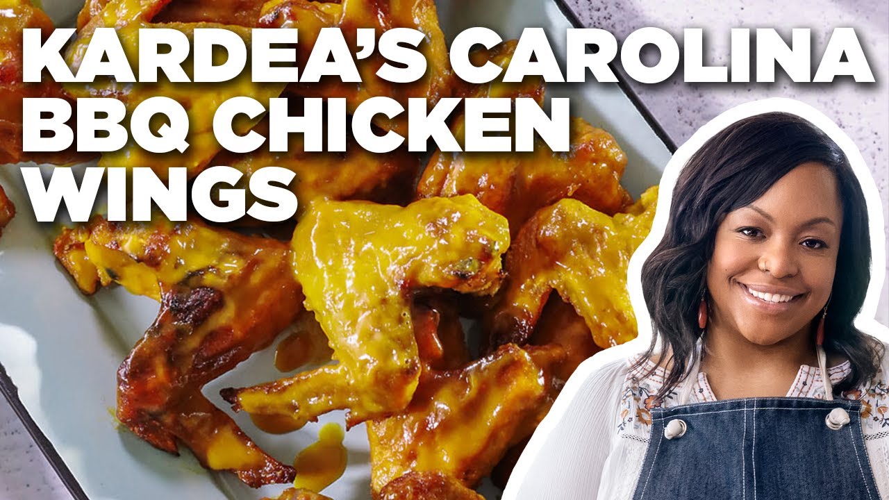 Kardea Brown's Oven-roasted Carolina Bbq Chicken Wings ​: Delicious Miss Brown : Food Network