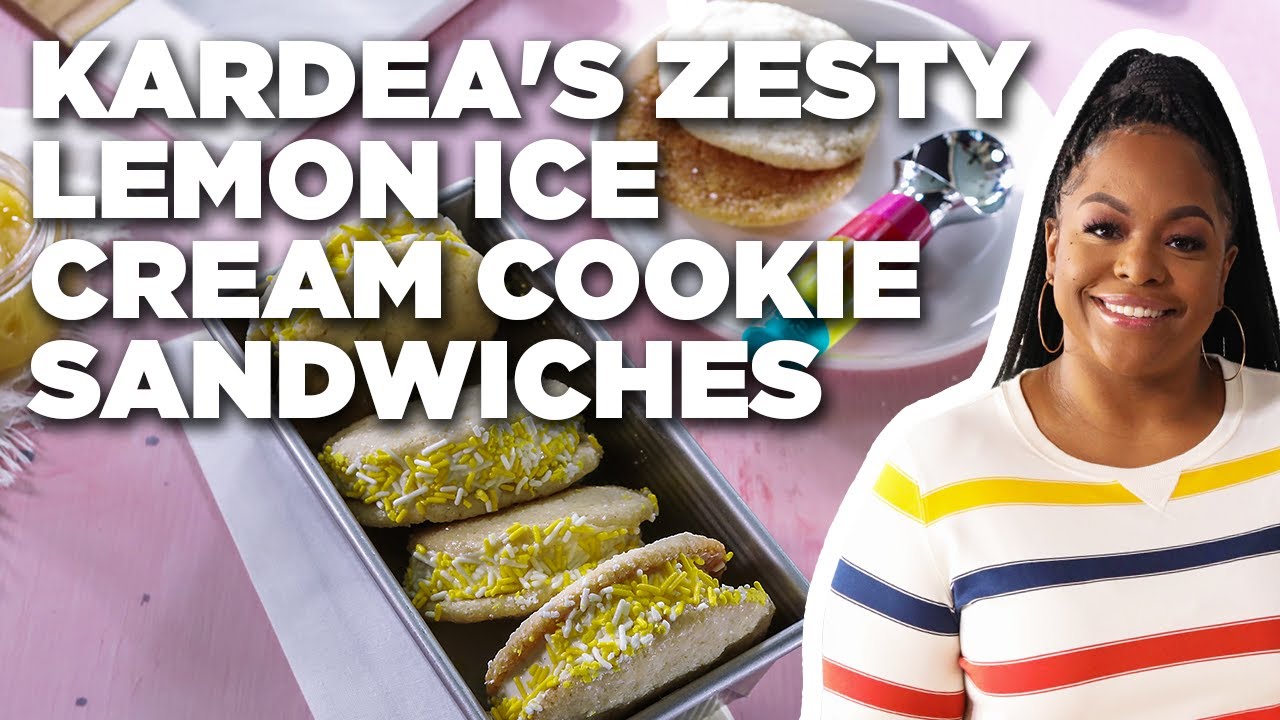 Kardea Brown's Zesty Ice Cream Sandwich ​: Delicious Miss Brown : Food Network