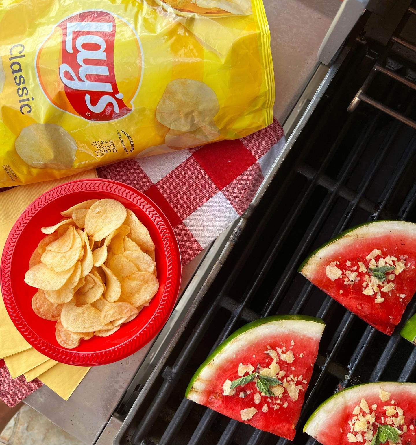 Lay's - Labor Day grocery list