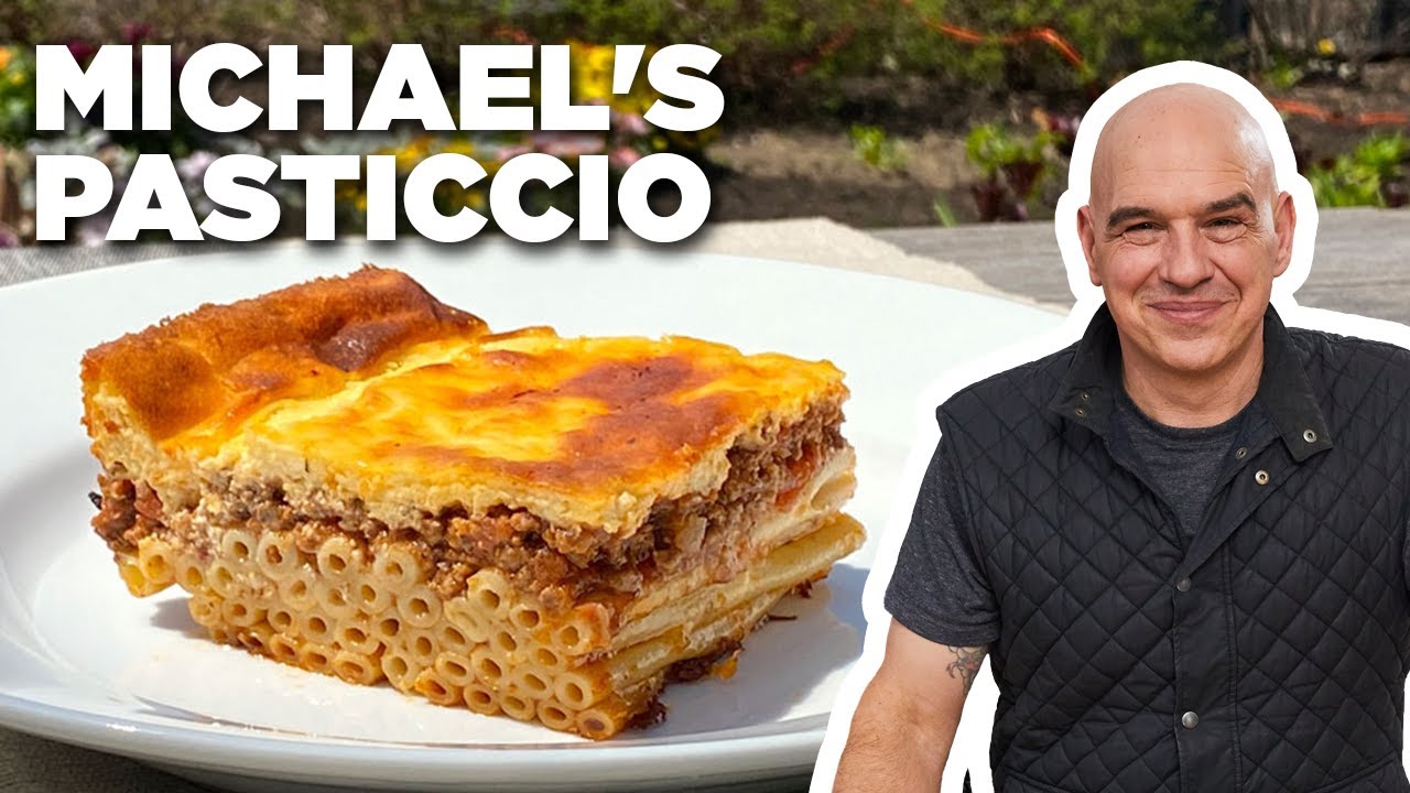 image 0 Michael Symon's Pasticcio : Symon Dinner's Cooking Out : Food Network
