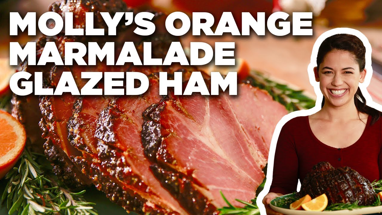 Molly Yeh's Orange Marmalade Glazed Ham : Girl Meets Farm : Food Network