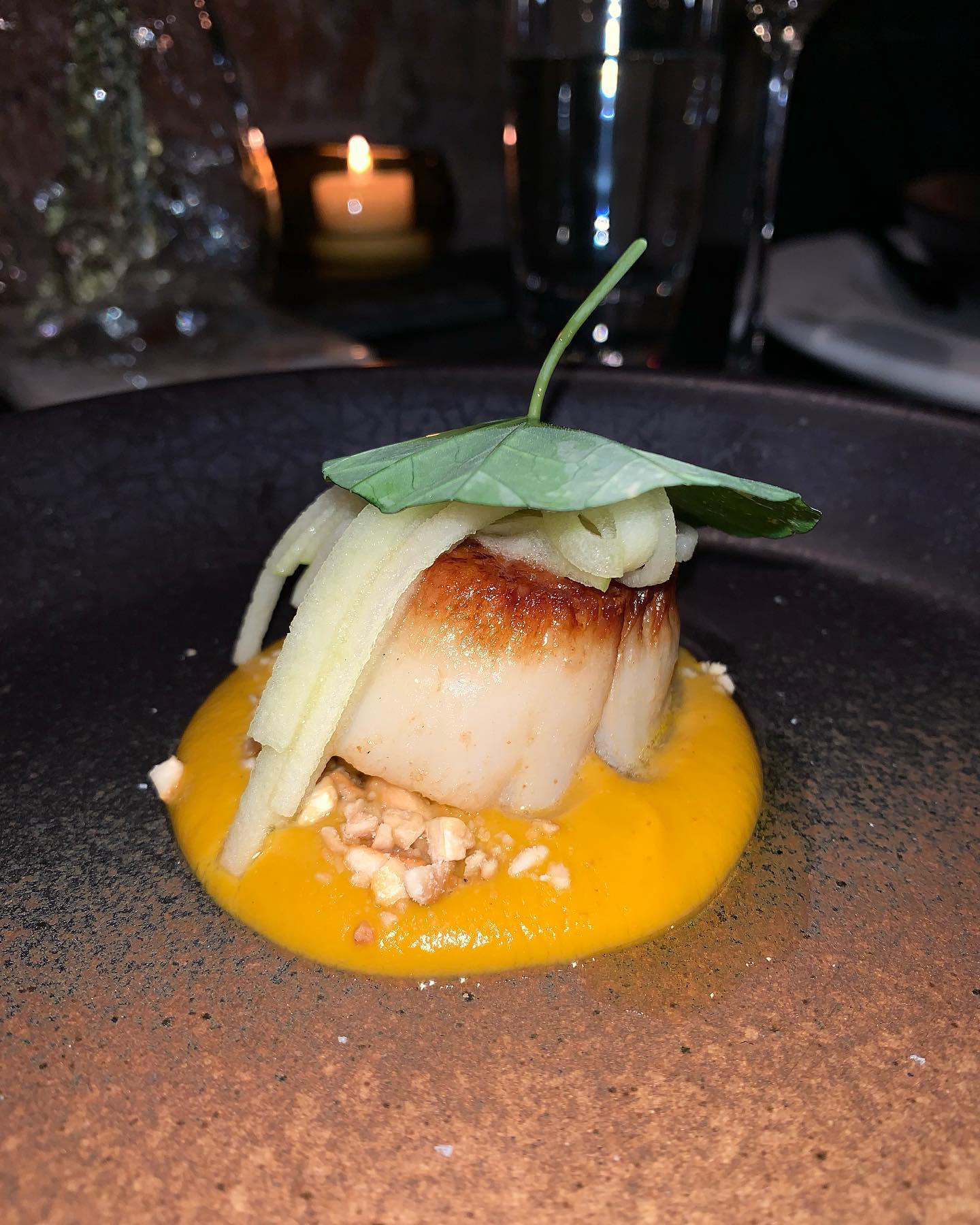 Official Foodie - Nothing better than a cute plump scallop…and an 8 course meal with wine pairings a