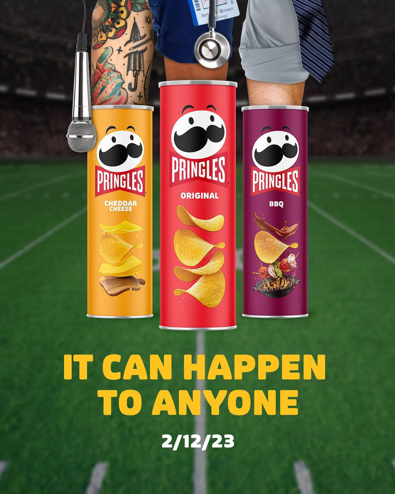 image  1 Pringles - Getting stuck in is just a matter of time