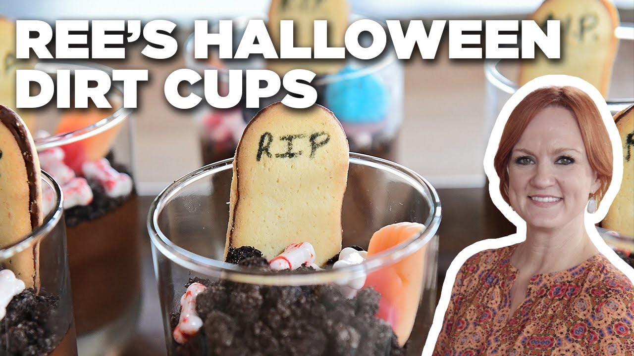 Ree Drummond's Halloween Dirt Cups : The Pioneer Woman : Food Network