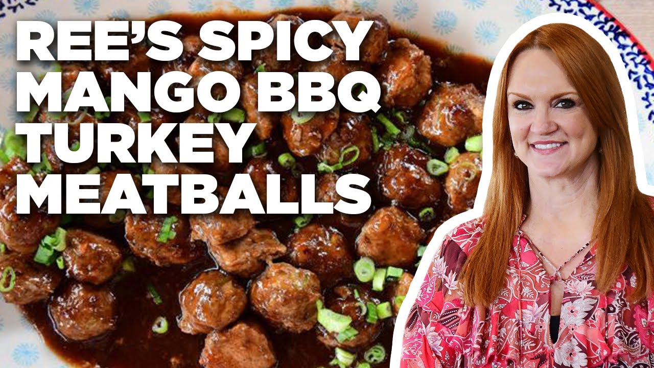 Ree Drummond's Spicy Mango Bbq Turkey Meatballs : The Pioneer Woman : Food Network
