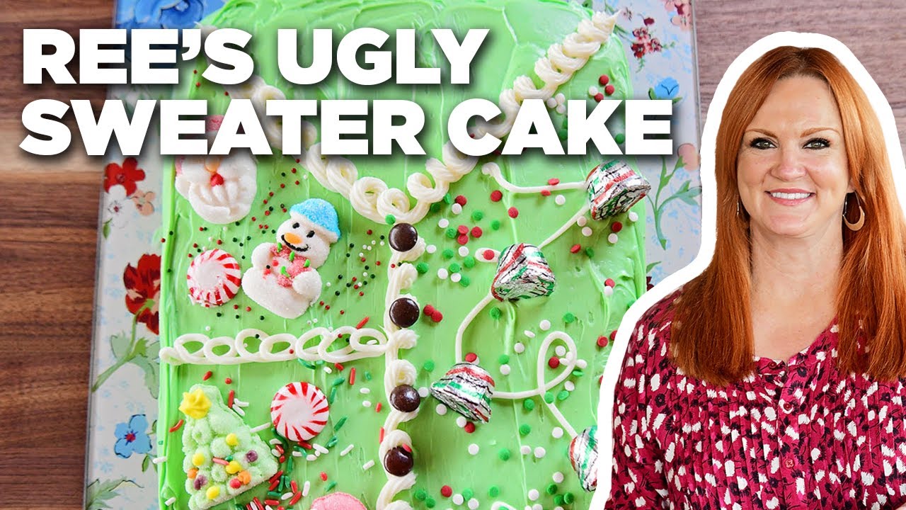 image 0 Ree Drummond's Ugly Sweater Cake : The Pioneer Woman : Food Network