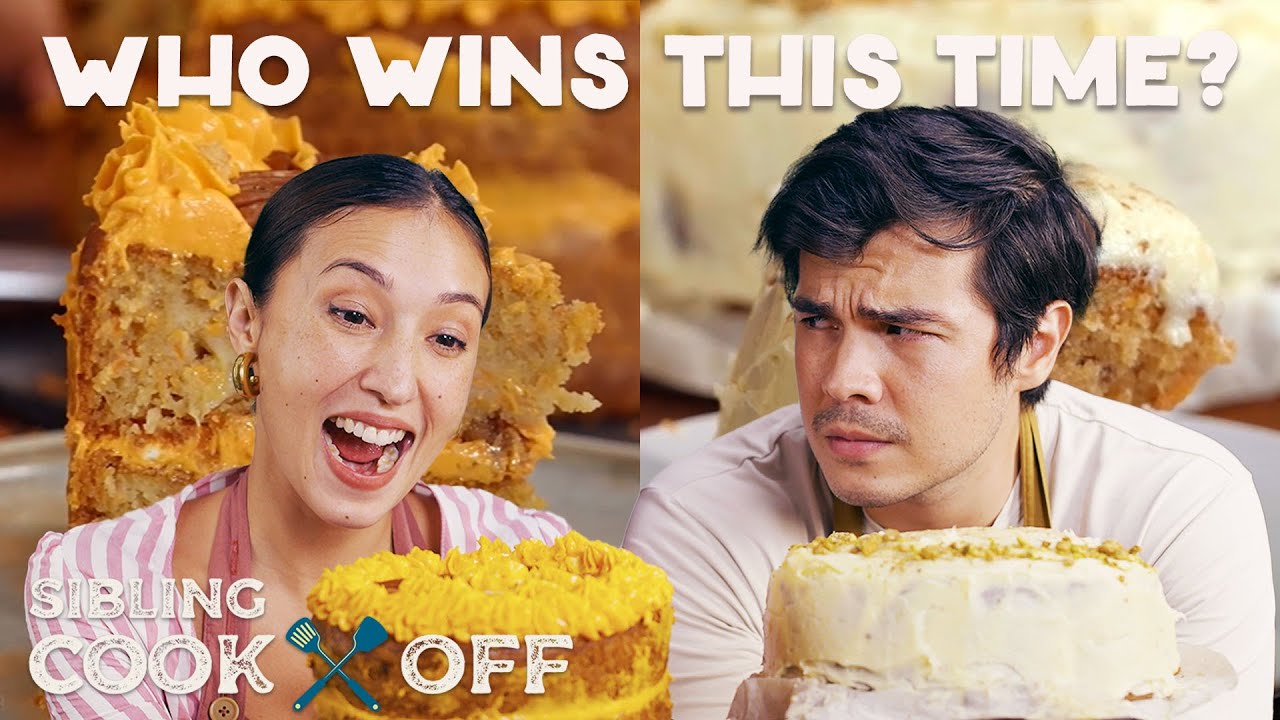 image 0 Solenn Vs. Erwan Carrot Cake Competition : Sibling Cook-off