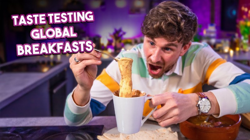 Taste Testing Breakfasts From Around The World!! : Sorted Food