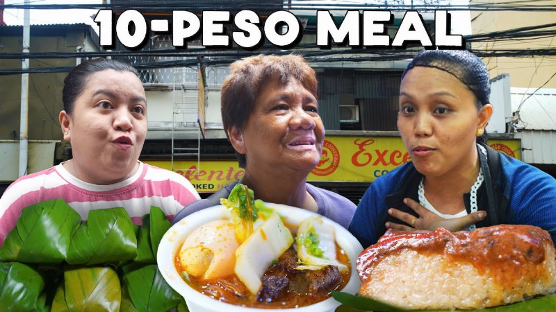 The Best Filipino Street Food In Quiapo Manila