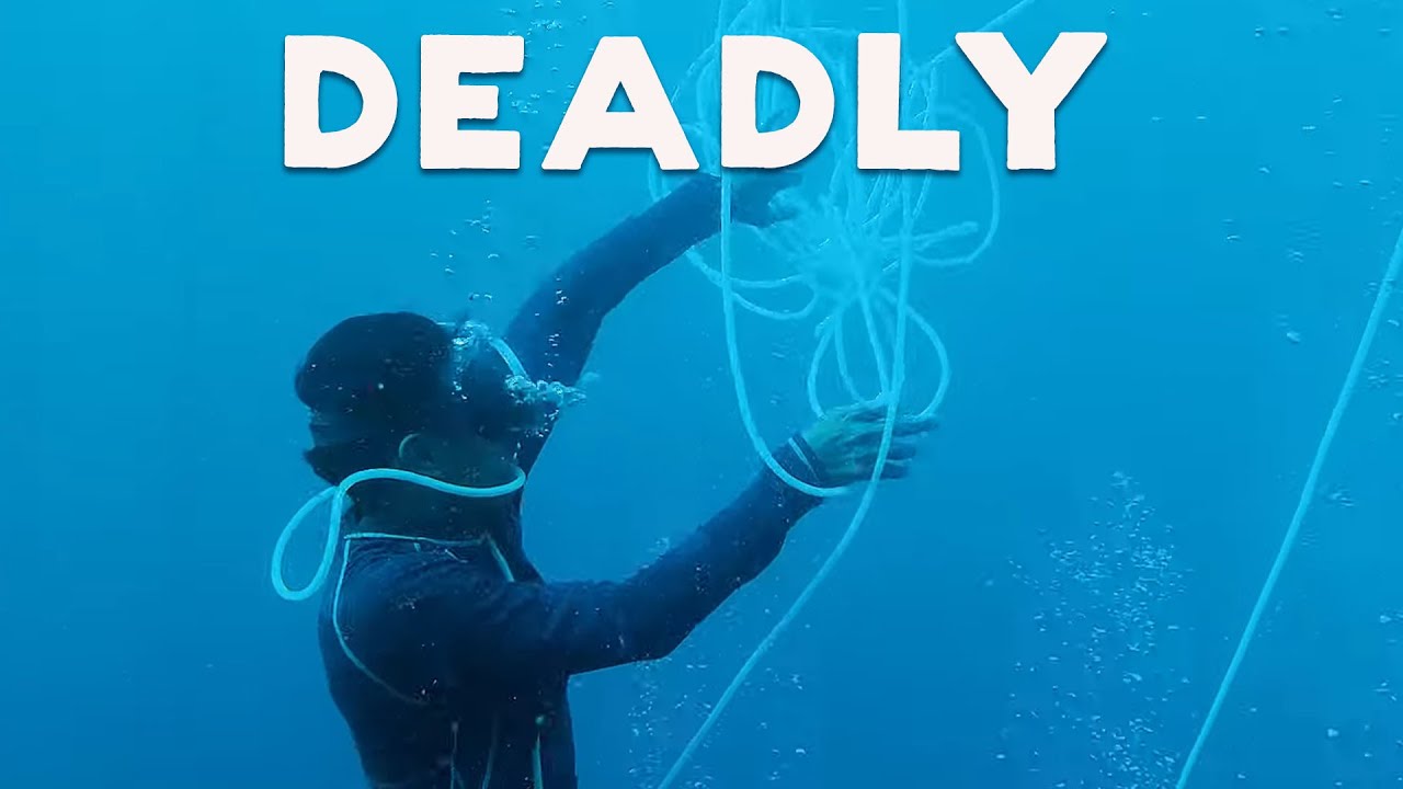 The Most Dangerous Fishing Method In The World (compressor Diving)