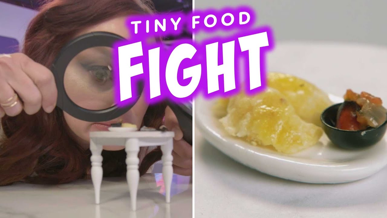 The Tiniest Sweet Corn Empanadas Cooked In A Tiny Kitchen : Tiny Food Fight : Discovery+